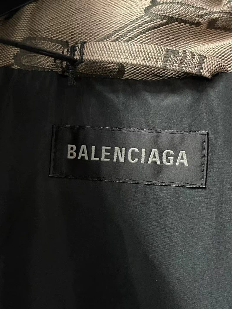 Balenciaga Printed Cotton Jacket