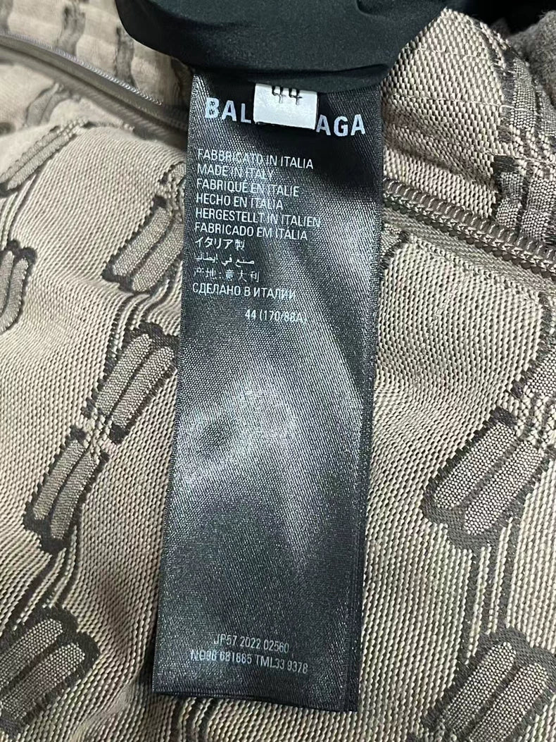 Balenciaga Printed Cotton Jacket