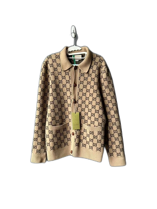 Gucci Monogram Wool Coat