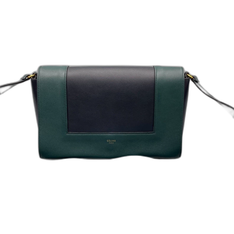 Celine Frame Color Block Crossbody Bag