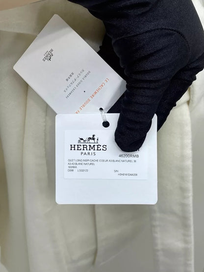 Hermes Sleeveless Cashmere Top