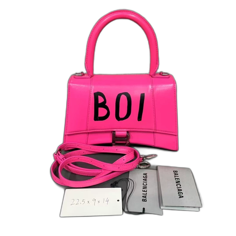 Balenciaga Hourglass Bag in Pink