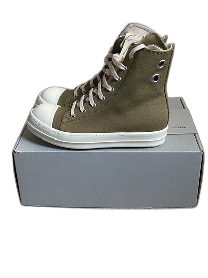 Rick Owens Drkshdw High-Top Canvas Shoes