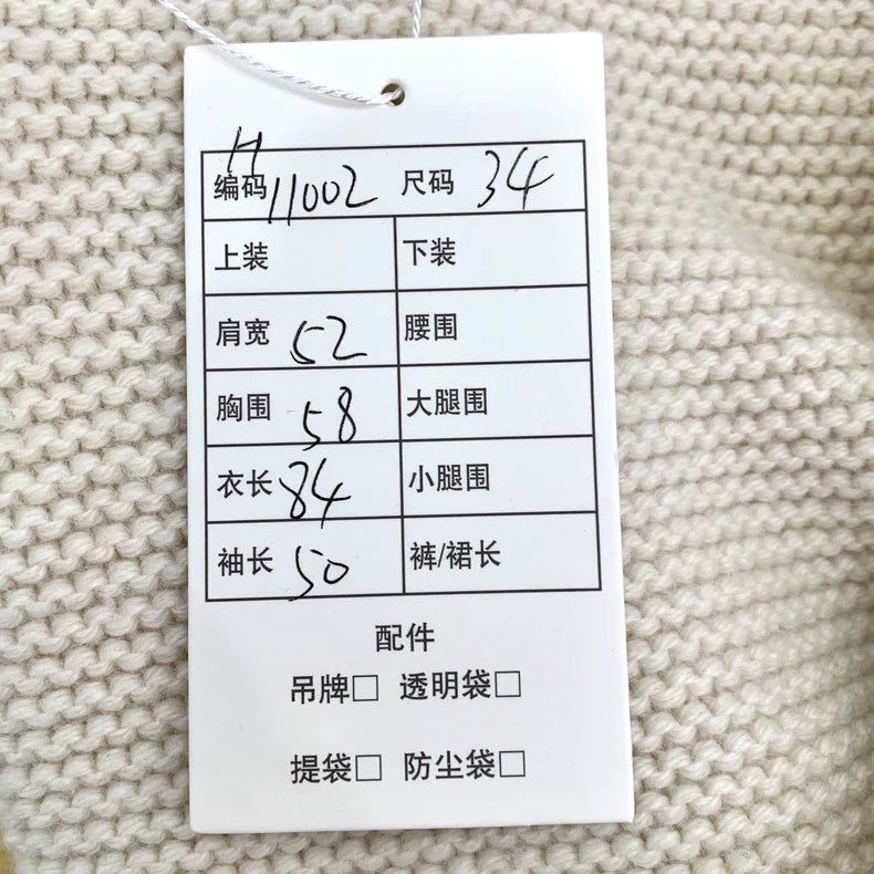 Hermes Beige Cashmere Cardigan Long Coat