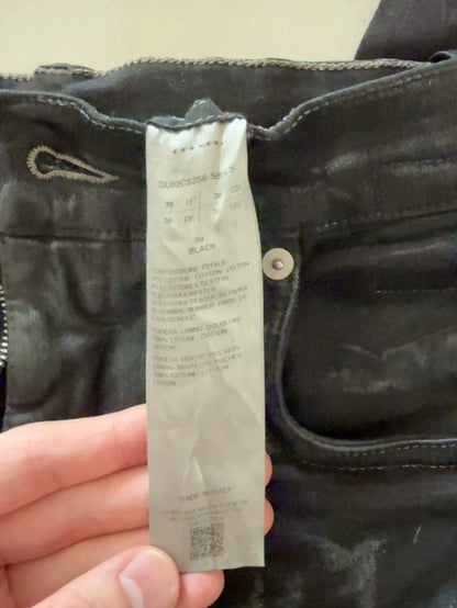 Rick Owens Distressed Flare Denim Jeans