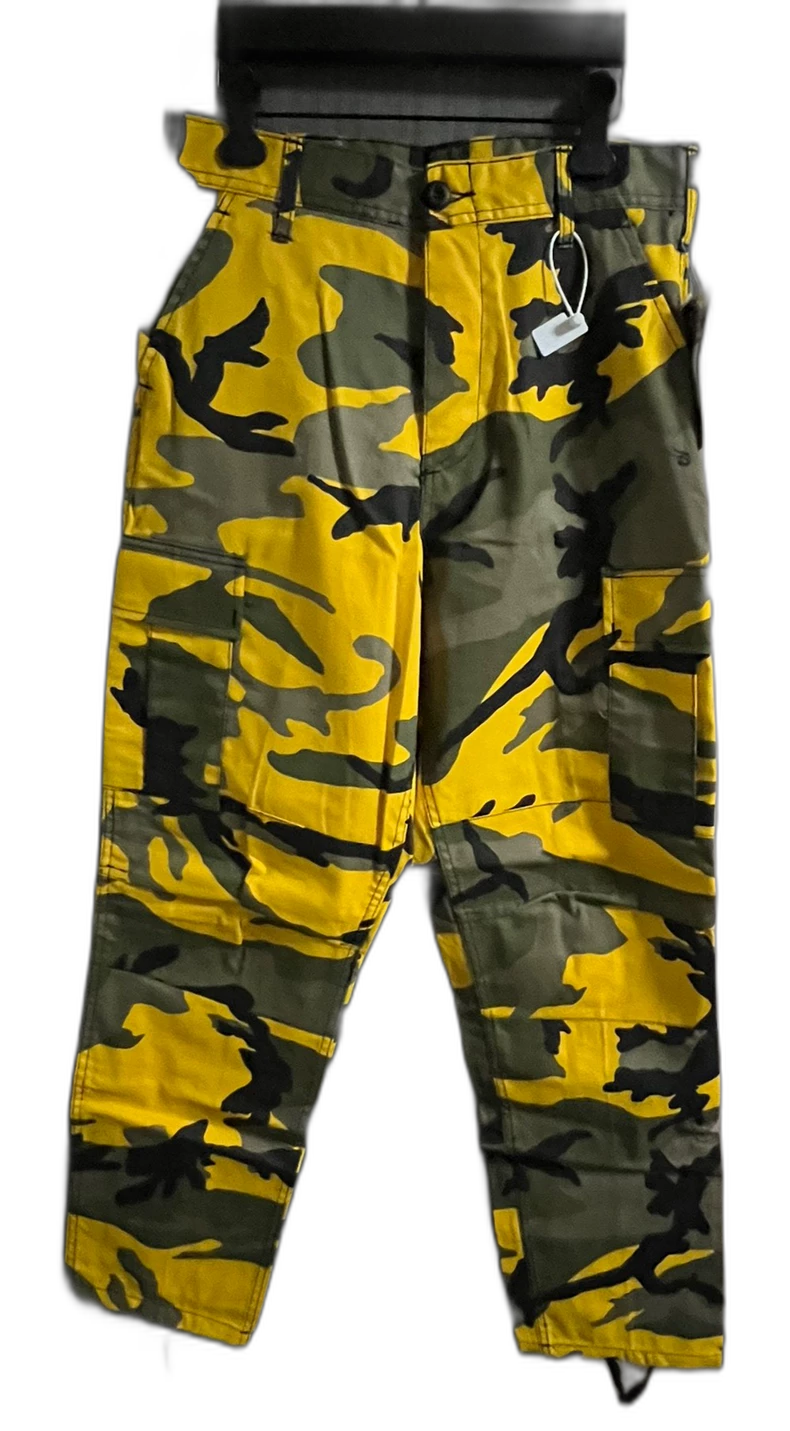 Rothco Yellow Camo Cargo Pants For Sale