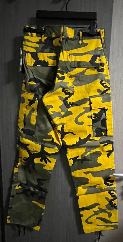 Rothco Yellow Camo Cargo Pants For Sale