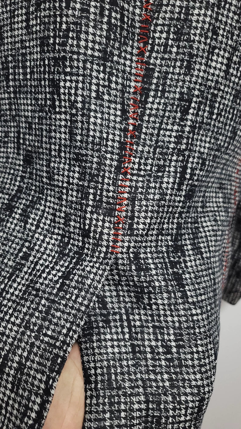 Dior Houndstooth Suit Set