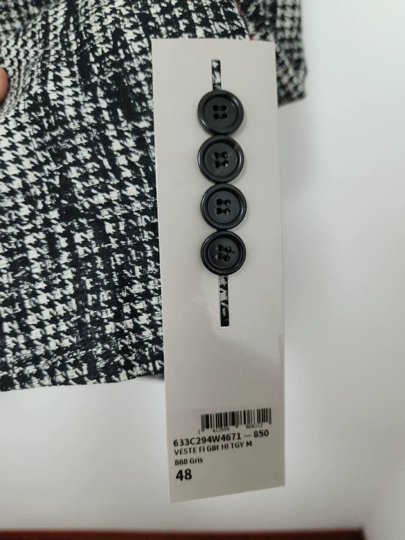 Dior Houndstooth Suit Set