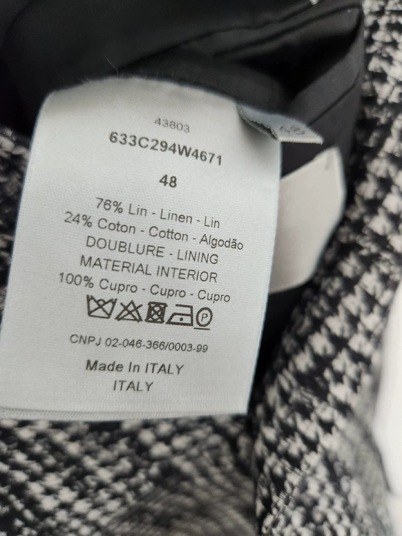 Dior Houndstooth Suit Set
