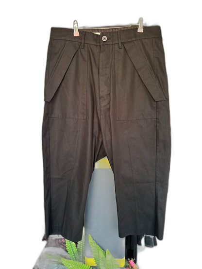 Rick Owens Military Pocket Cropped Pants
