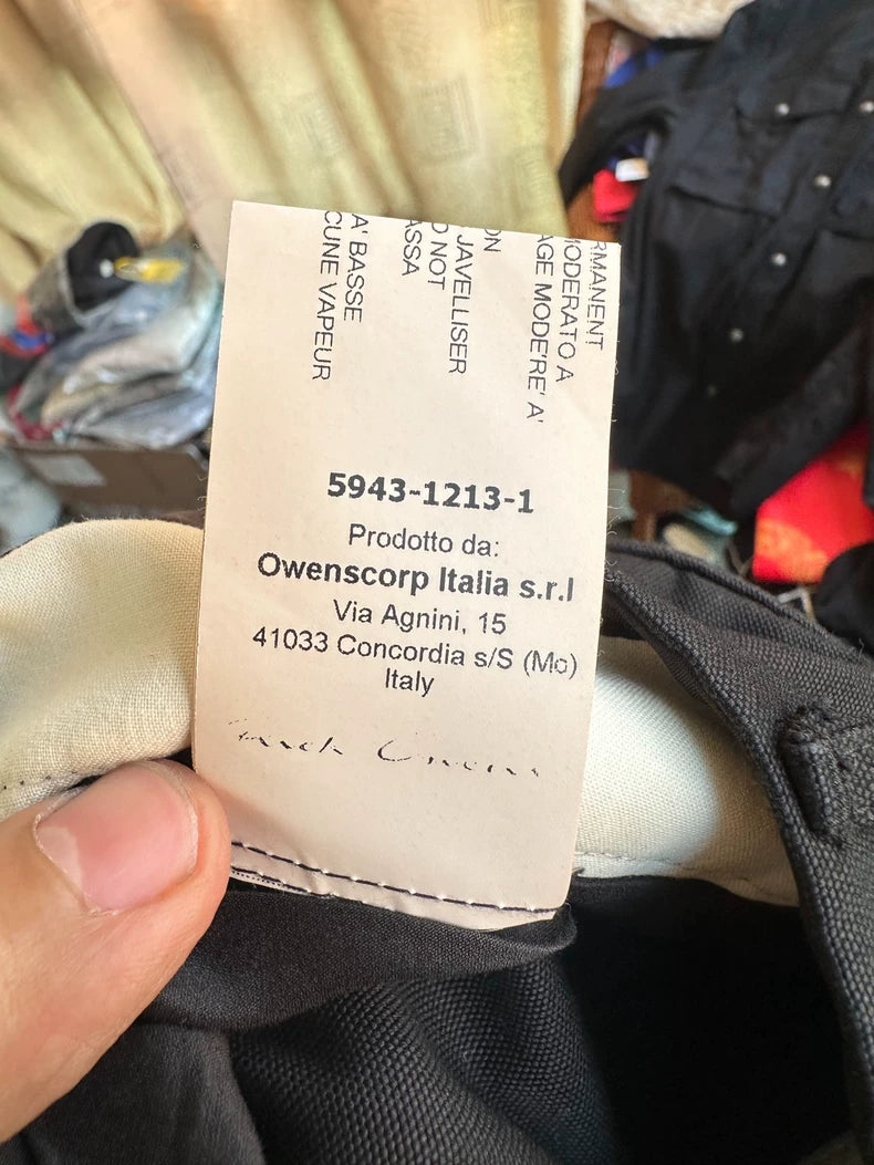 Rick Owens Military Pocket Cropped Pants