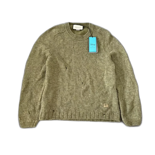 Gucci Knit Sweater with Logo Tag