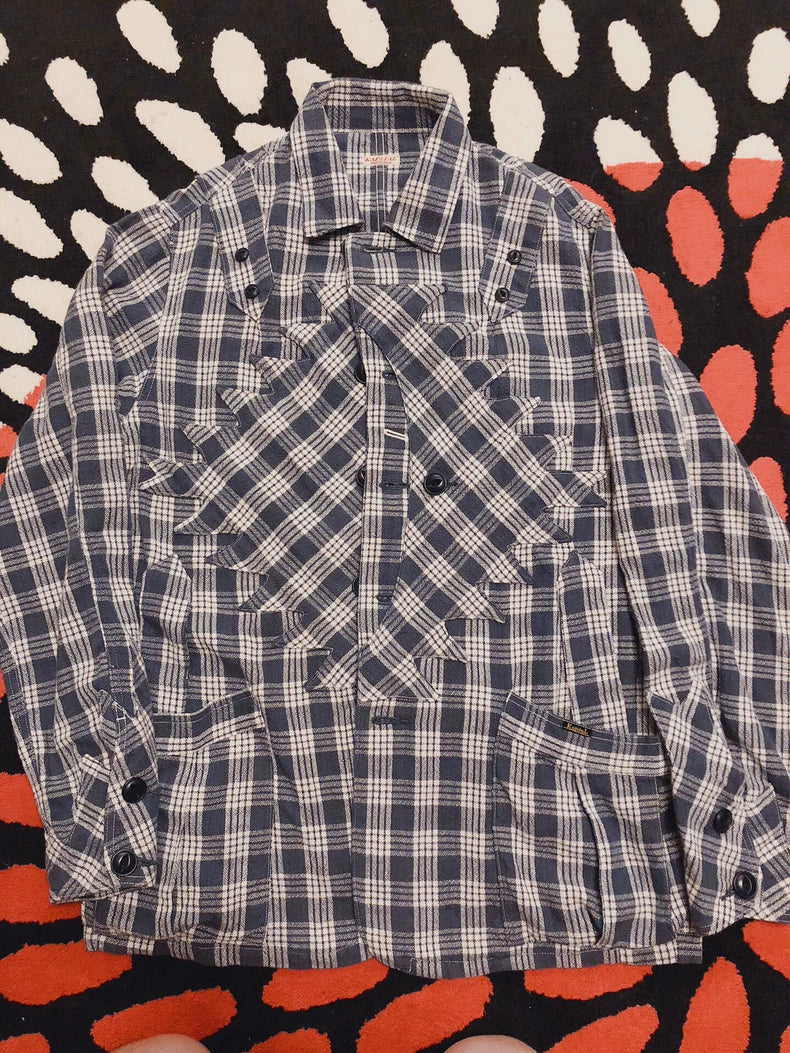 KAPITAL Boro Denim Kimono