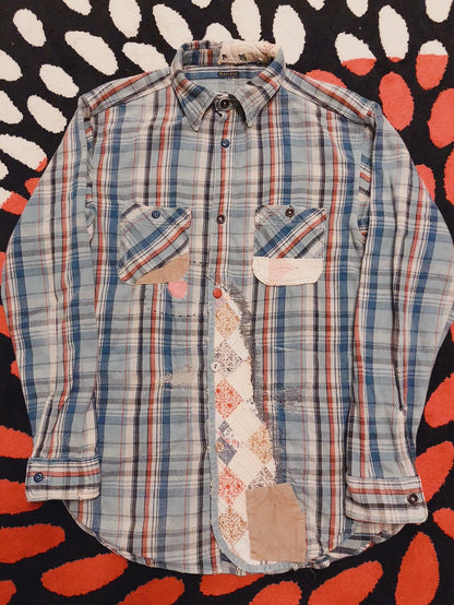 KAPITAL Boro Denim Kimono