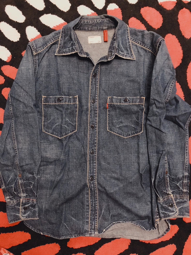 KAPITAL Boro Denim Kimono