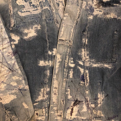 KAPITAL Boro Denim Kimono