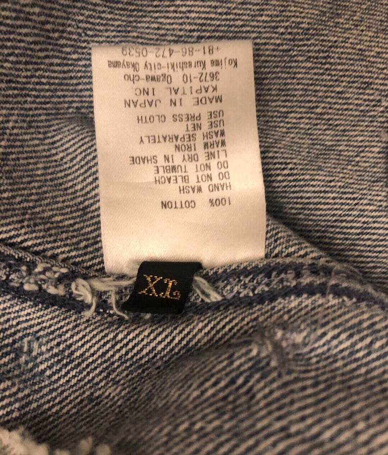 KAPITAL Boro Denim Kimono