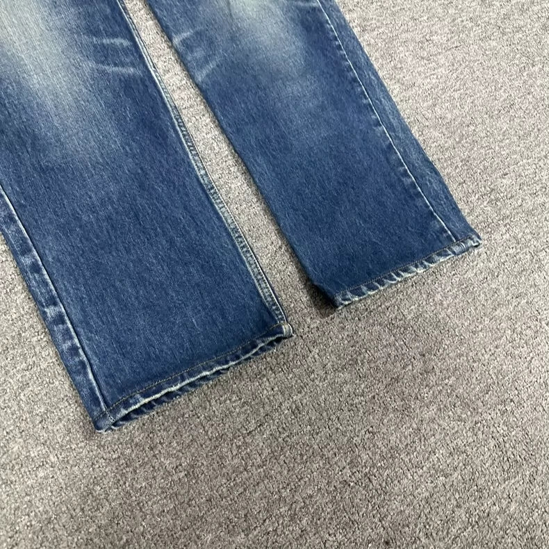 Balenciaga Distressed Washed Jeans