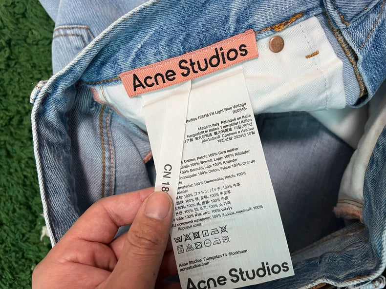 Acne Studios Light Wash Jeans 1981