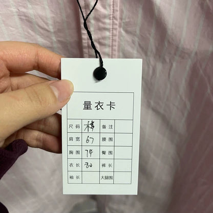 Pink Long Sleeve Shirt with Logo Print