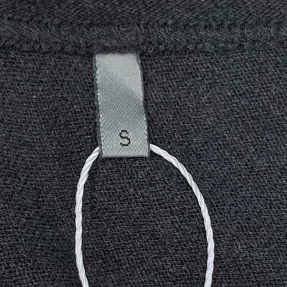 Dior Black Grey Logo Cardigan