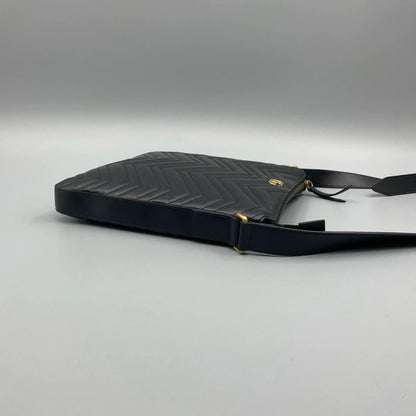 Gucci Marmont Leather Crossbody Bag