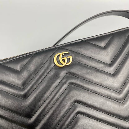 Gucci Marmont Leather Crossbody Bag