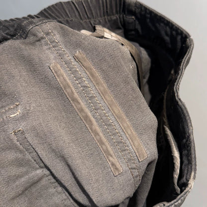 Rick Owens DRKSHDW Side Zip Waxed Pants