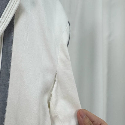 Kenzo Stripe Floral Blazer Jacket-yf