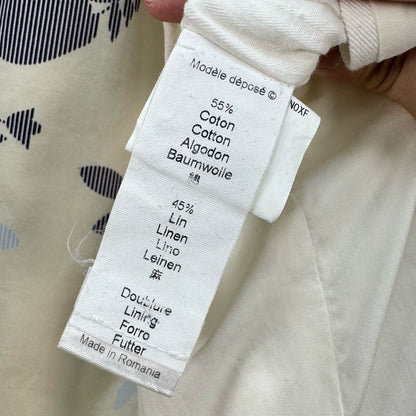 Kenzo Stripe Floral Blazer Jacket-yf