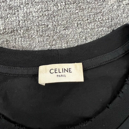 Celine Artist Collaboration Distressed Short Sleeve T-shirt
