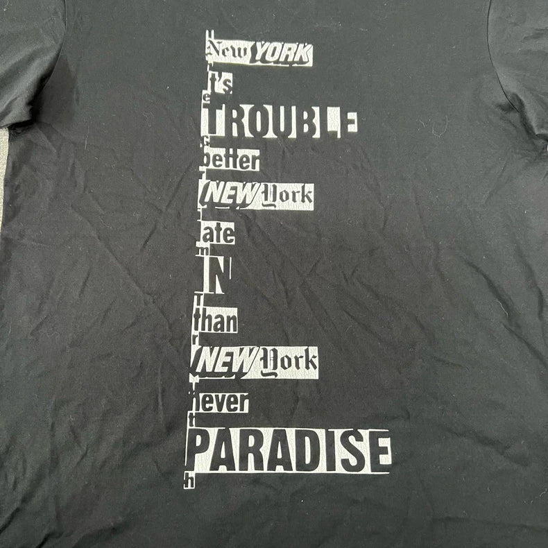 Celine Artist Collaboration Distressed Short Sleeve T-shirt