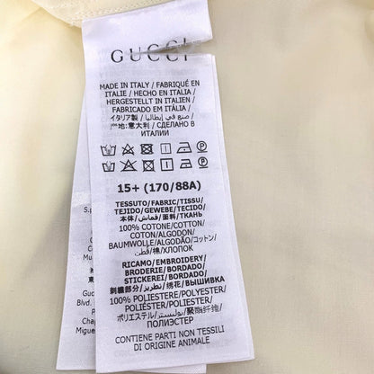 Gucci Yellow Long Sleeve Shirt With Logo