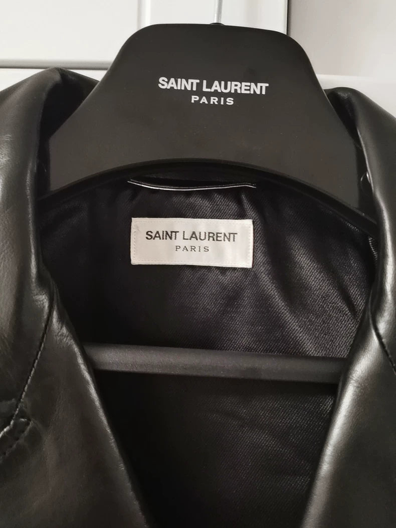 Saint Laurent Paris L01 Leather Jacket