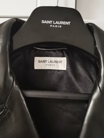 Saint Laurent Paris L01 Leather Jacket