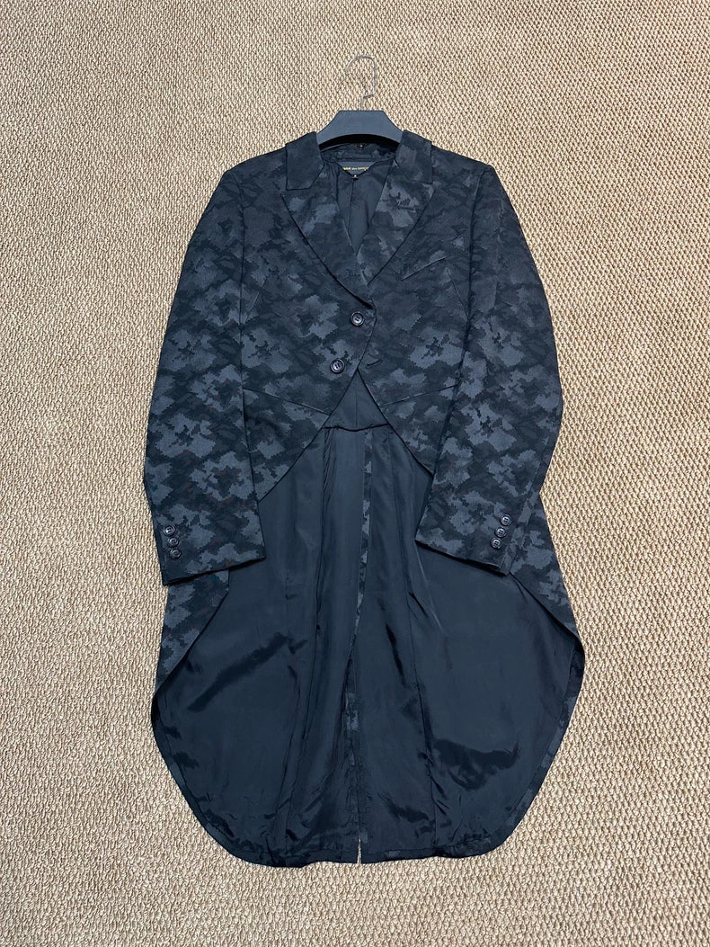 Comme des Garçons AD2013 Embroidered Coat