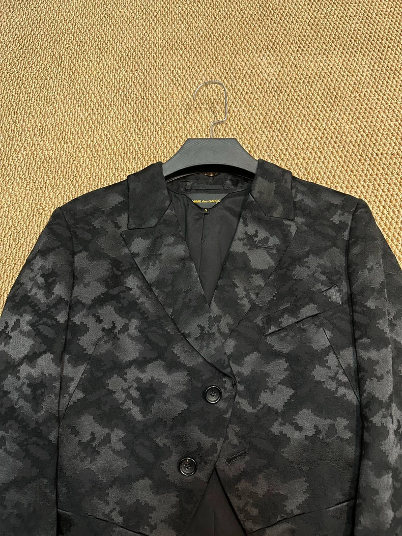 Comme des Garçons AD2013 Embroidered Coat