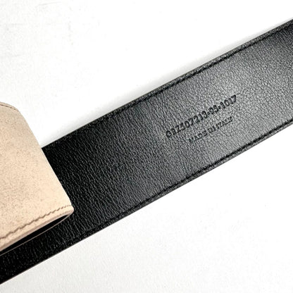 Saint Laurent Velvet Leather Belt Size 95