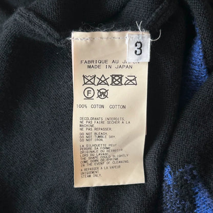Yohji Yamamoto Wool Cardigan with Graphic Design