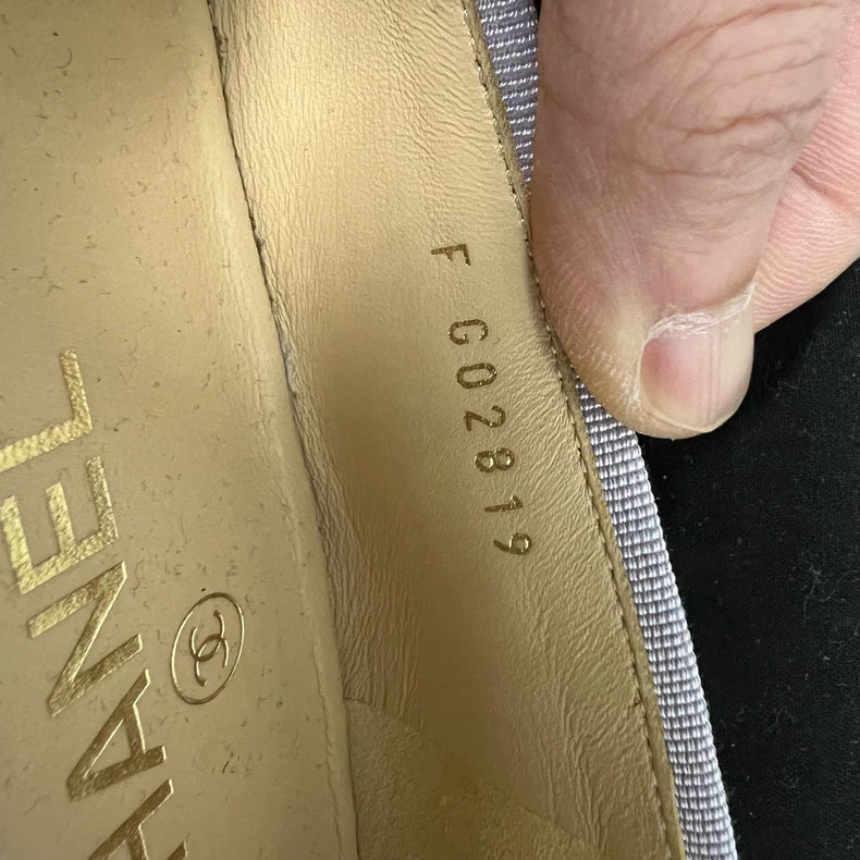 Chanel Ballet Flats with Woven Detail