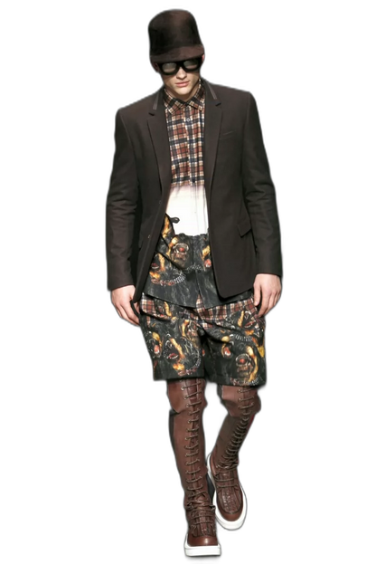 Givenchy Runway Blazer with Zip Collar