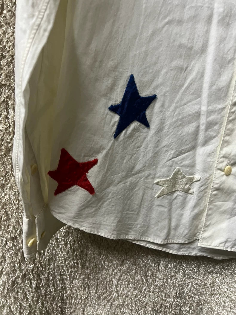 visvim Men's Casual Long Sleeve Shirt