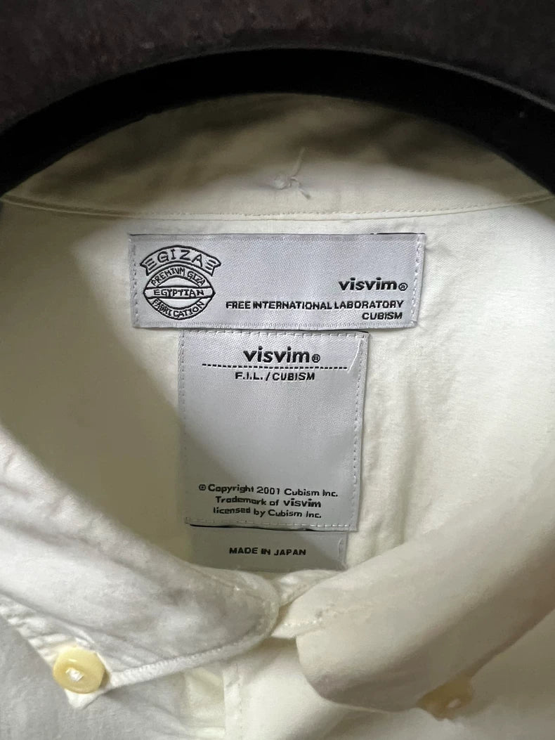 visvim Men's Casual Long Sleeve Shirt