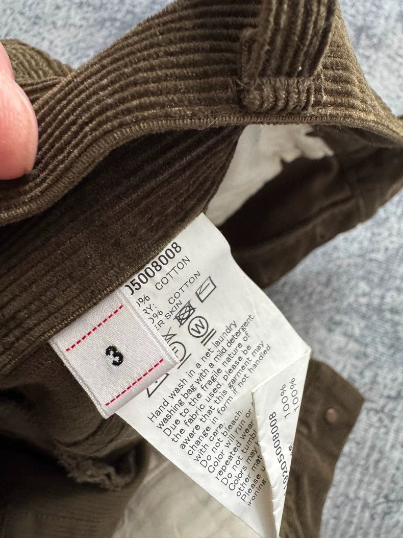 VISVIM Hakama Corduroy Casual Pants