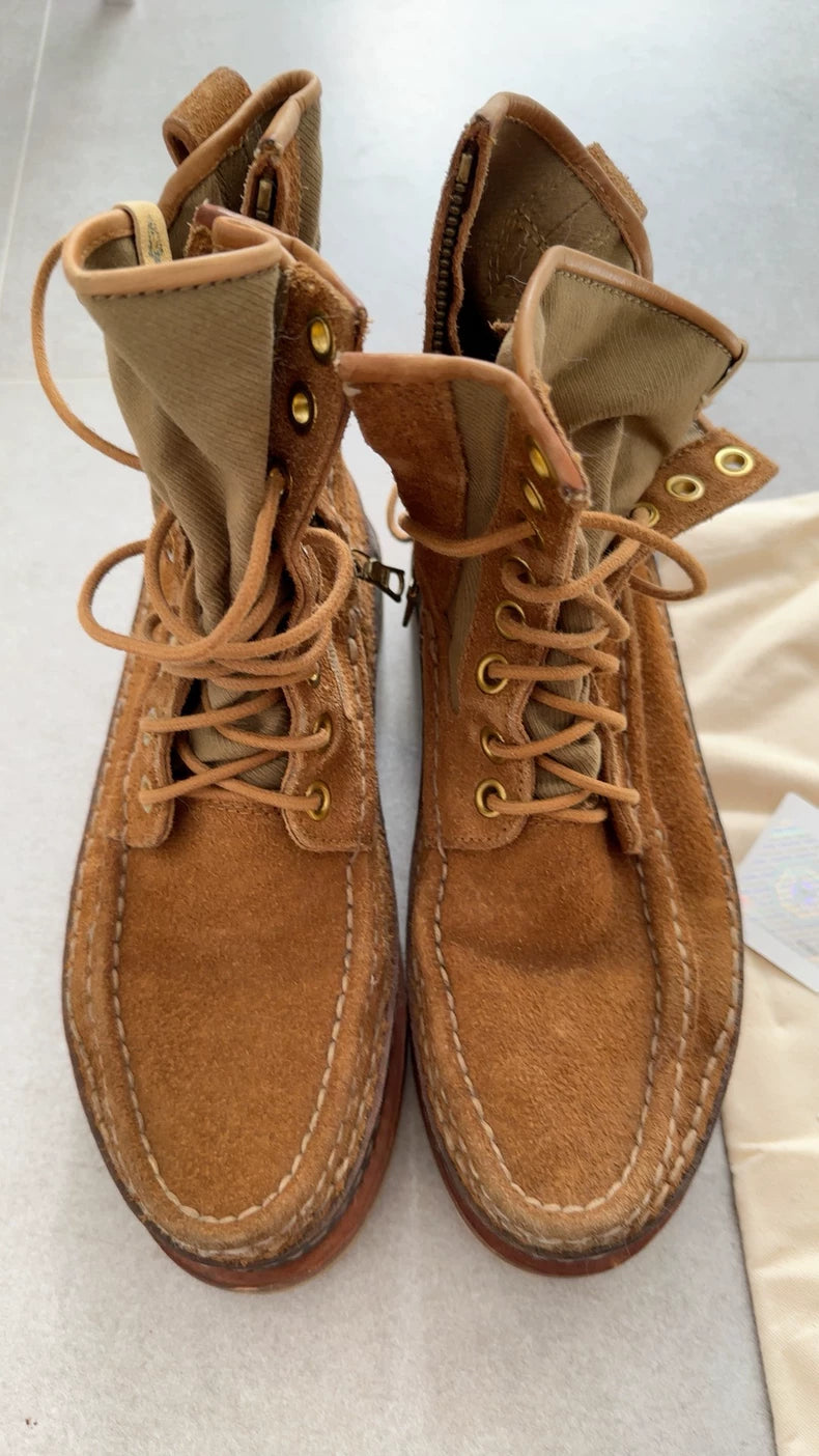 Visvim Grizzly Folk Boot Camel