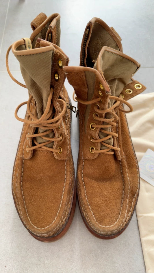 Visvim Grizzly Folk Boot Camel