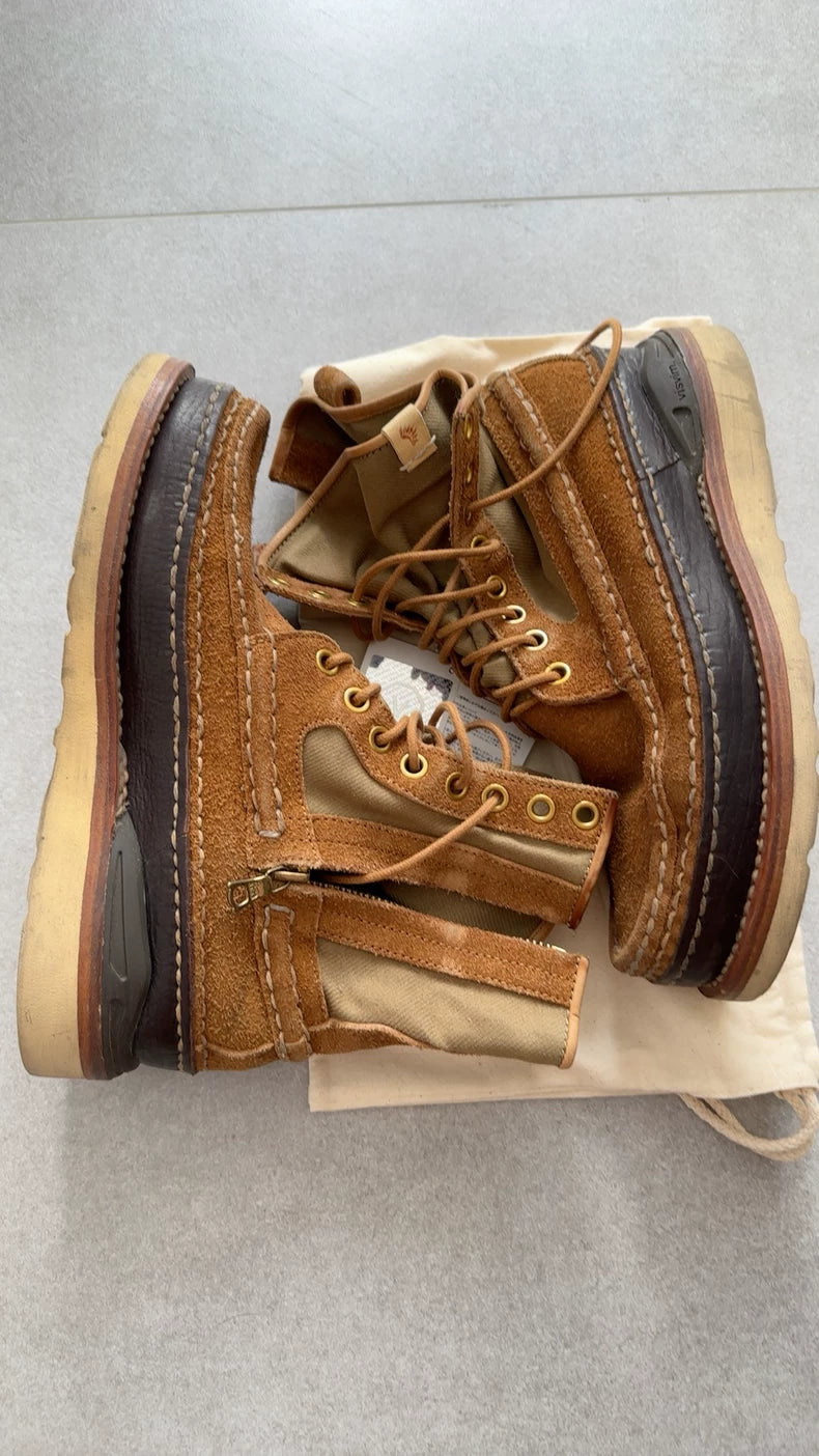 Visvim Grizzly Folk Boot Camel