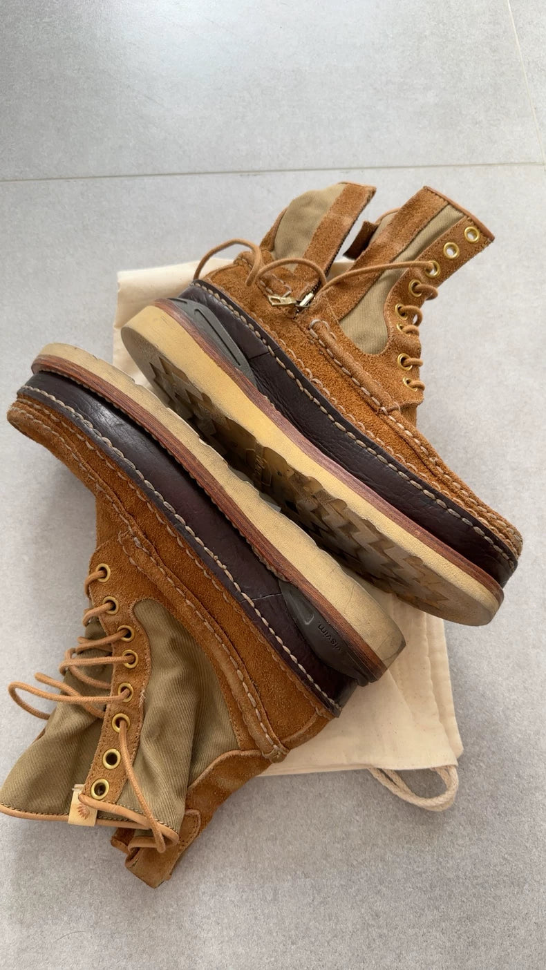 Visvim Grizzly Folk Boot Camel