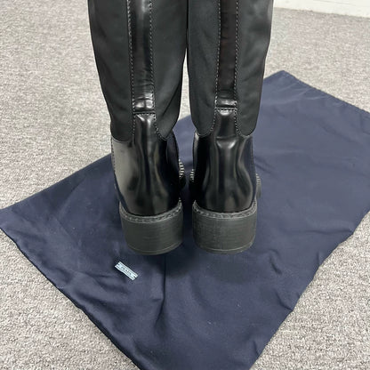 Prada High Top Knight Boots